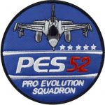 Aviation PES 52 Pro Evolution Squadron Embroidered Patch (9.5x9.5 cm)