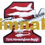 "Türk Havacılığının Beşiği" Embroidered Patch (8.5x9 cm)