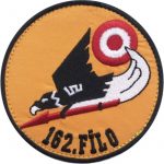 Aviation 162nd Squadron Embroidered Patch (9x9 cm)