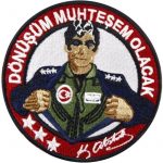 Aviation "Dönüşüm Muhteşem Olacak" Mustafa Kemal Atatürk Embroidered Patch (9x9 cm)
