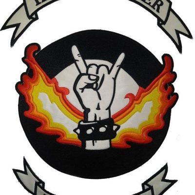 Hell in Winter Rock n Roll Loser Embroidered Patch Set (3 Pieces) - Image 2