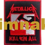 Metallica Embroidered Patch (7.5x9 cm)
