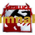 Metallica Embroidered Patch (8x9 cm)