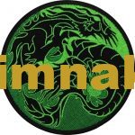 Dragon Embroidered Patch (9x9 cm)