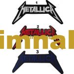 Metallica Embroidered Patch (6x12 cm)
