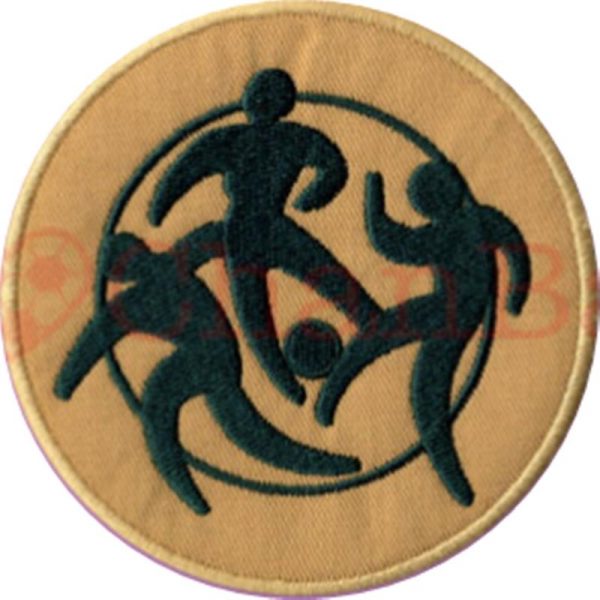 UXXX Cup 2004-2009 Sleeve Soccer Embroidered Patch (9x9 cm) - Görsel 3