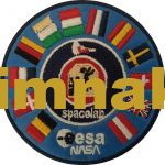 NASA EESA Spacelab Embroidered Patch - 9x9 cm