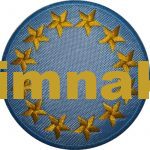 European Union Logo Embroidered Patch - 8x8 cm