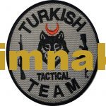 Turkish Tactical Team Embroidered Patch - 9x7.5 cm