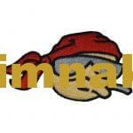 Pirate Embroidered Patch - 10x5 cm
