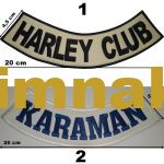 Harley Club Karaman Embroidered Patch