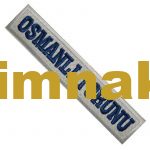 Ottoman Descendant Embroidered Patch - 2x10 cm