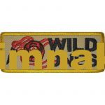Wild Ones Embroidery Patch 9x3.5 cm