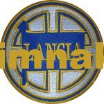 Lancia Embroidery Patch 9x9 cm