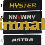 Hyster Nnvwwv Sumitomo Astra Embroidery Patch 11x3 cm