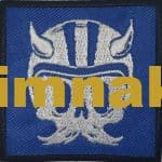 Biker Embroidery Patch 6x6 cm