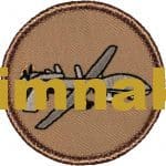 Unmanned Aerial Vehicle Drone Pilot Embroidered Patch 8x8 cm
