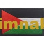 Palestine Flag Embroidery Patch 8x5 cm