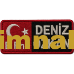 Personnel Name Tag Embroidery Patch 9x4 cm & 9x5 cm