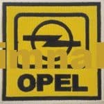 The Opel Embroidered Patch Logo (8x8 cm)