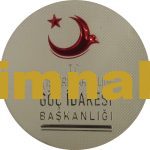 Republic of Turkey Directorate General of Migration Management 3D Silicone Patch 7x7 cm