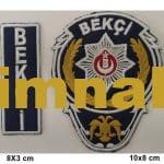Night Watchman Embroidered Patch Set