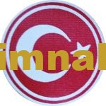 Turkish Flag Serigraph Printed Coat of Arms Patch 5.5x5.5 cm & 7x7 cm