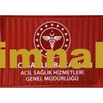 Republic of Turkey Ministry of Health General Directorate of Emergency Health Services Print Patch 5x7 cm