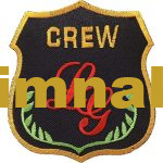 Crew Embroidered Patchwork Emblem 10x10 cm