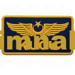 Personnel Name Tag Aviator Embroidered Patch 5x9 cm