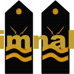 Seaman Captain Yacht 1st Class Radio Electronics Operator Epaulet 1 Pair 12.5×6 cm