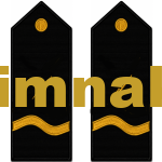 Seaman Captain Yacht General Radio Operator Epaulet 1 Pair 12.5×6 cm